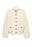 Ribbstickad cardigan