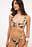 Högskuren draperad bikinitrosa