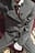 High Neck Buttoned Blazer