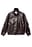 Hochkragen Kunstlederjacke