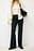 Hoch taillierte Stretchhose