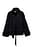 High Neck Belted Short Coat