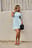 Jersey Knot Detail Mini Dress