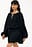 Keyhole Long Sleeve Mini Dress