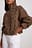 Keyhole Oversized Cropped Cable Knit