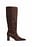 Knee High Suede Block Heels