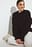 Oversize-Strickpullover aus Alpakamischung