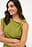 Knitted Asymmetric Buckle Top
