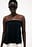 Strikket bandeau top