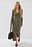 Midikleid aus Strickjacke