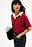 Knitted Collar Short Sleeve Top