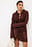 gehäkeltes Strickminikleid