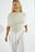 Knitted Draped Lurex Top