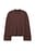 Strickpullover mit umgeschlagenen Ärmeln