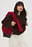 Strickpullover aus Mohairmischung mit Rundhalsausschnitt
