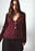 Knitted Overlapping Fitted Cardigan