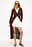 Knitted Pointelle Cardigan Maxi Dress