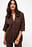 Knitted Pointelle Oversized Shirt