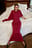 Robe pull style poncho mi-longue
