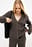 Knitted Rib V-Neck Cardigan