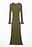 Knitted Ribbed Maxi Dress