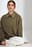 Knitted Round Neck Wool Blend Sweater
