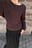 Knitted Tape Yarn Sweater