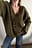 Strickpullover aus Wollmischung mit V-Ausschnitt