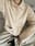 Knitted Wool Blend Cardigan