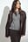 Knitted Wool Blend Flounce Cardigan