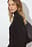 Knitted Wool Blend Seam Detail Sweater