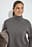 Knitted Wool Blend Seam Detail Sweater