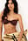 Knot Front Bandeau Bikini Top