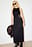 Maxikleid mit Spitzenbesatz