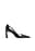Leather Squared Toe Pumps