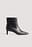 Stiletto-Lederstiefeletten