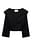 Blazer aus Leinenmischung mit drapiertem Revers