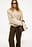 Linen Blend Fitted Short Blazer