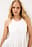Linen Blend Pleated Halterneck Top