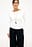 Long Sleeve Draped Jersey Top