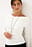 Long Sleeve Draped Jersey Top