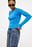 Long Sleeve Rounded Hem Jersey Top