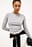 Long Sleeve Rounded Hem Jersey Top