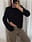 Long Sleeve Shoulderpad Top