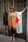 Kaftan volumineux à manches longues