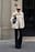 Rounded Sleeve Faux Fur Jacket
