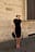 Jersey Double Layer Mini Dress
