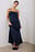 Ärmelloses Maxikleid aus Lyocell-Mischung