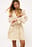 Marked Waist Mini Dress