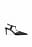 Pumps met mesh en T-band
